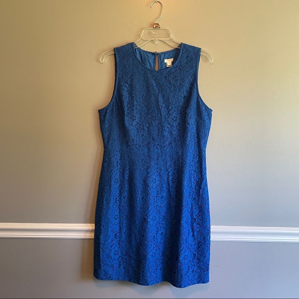 J. Crew Women’s Floral Lace dress size 12 NWT